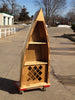 Canoe Shelf with Wine Rack